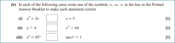 Proof Example Question 1