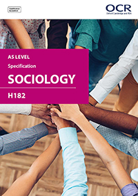 AS Level Sociology Spec Cover