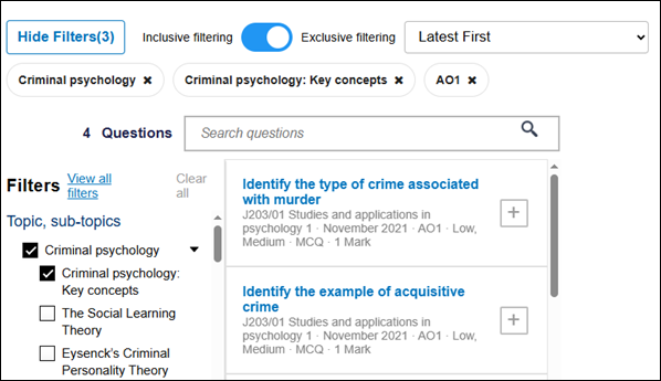 ExamBuilder for Psychology 6
