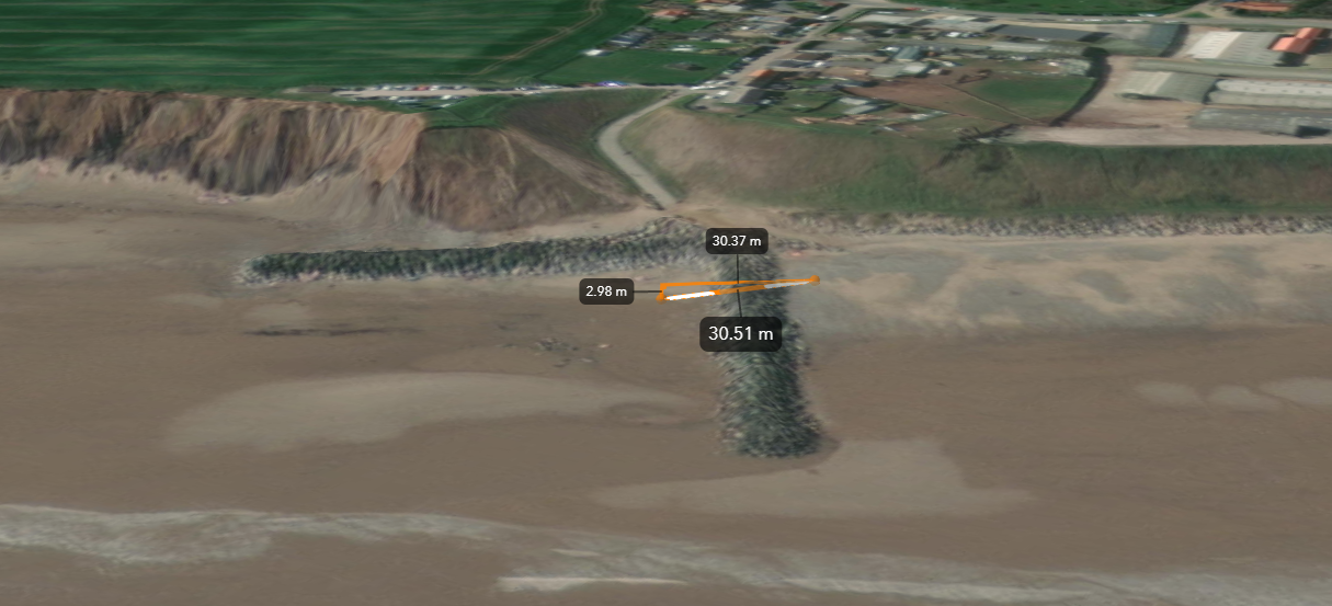 Rock groynes