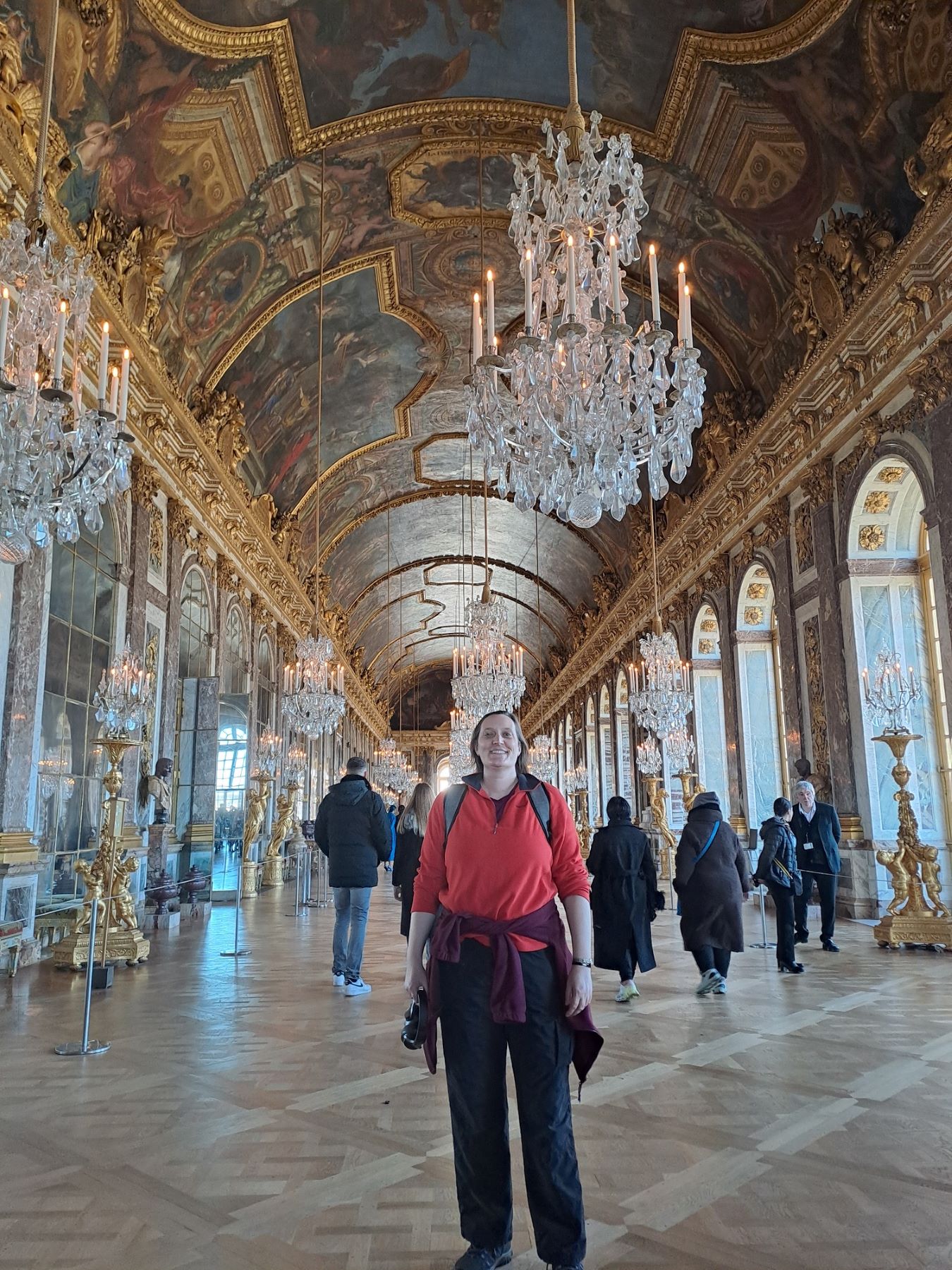 Hall of mirrors, Versailles