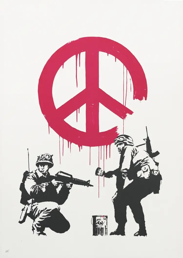 Banksy CND Soldiers